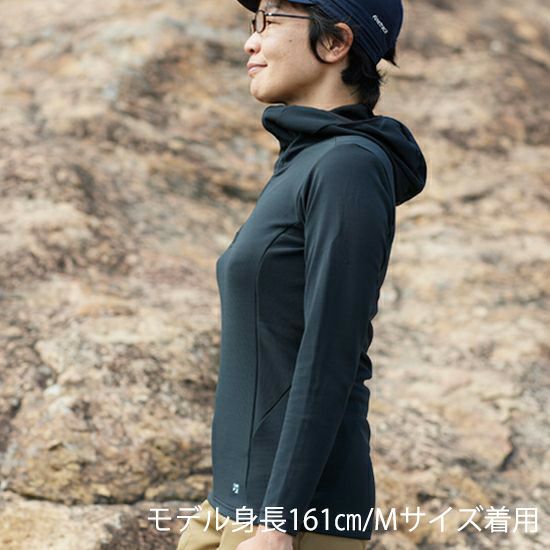 メリノスピンサーモフーディ | アウトドアブランド ファイントラック