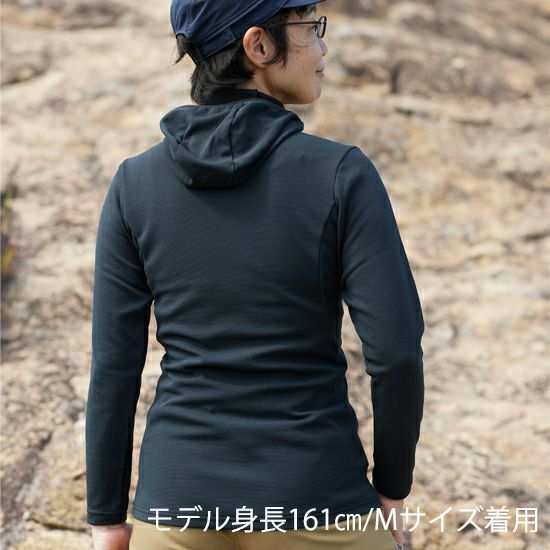 メリノスピンサーモフーディ | アウトドアブランド ファイントラック