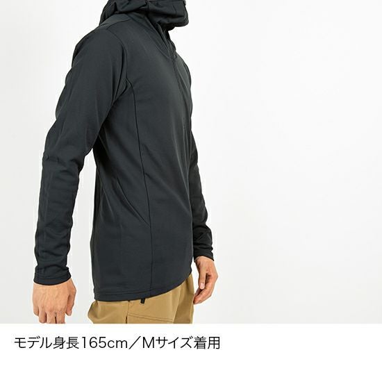 finetrack メリノスピンサーモフーディ M ブラック メリノスピンサーモフーディ | アウトドアブランド ファイントラック