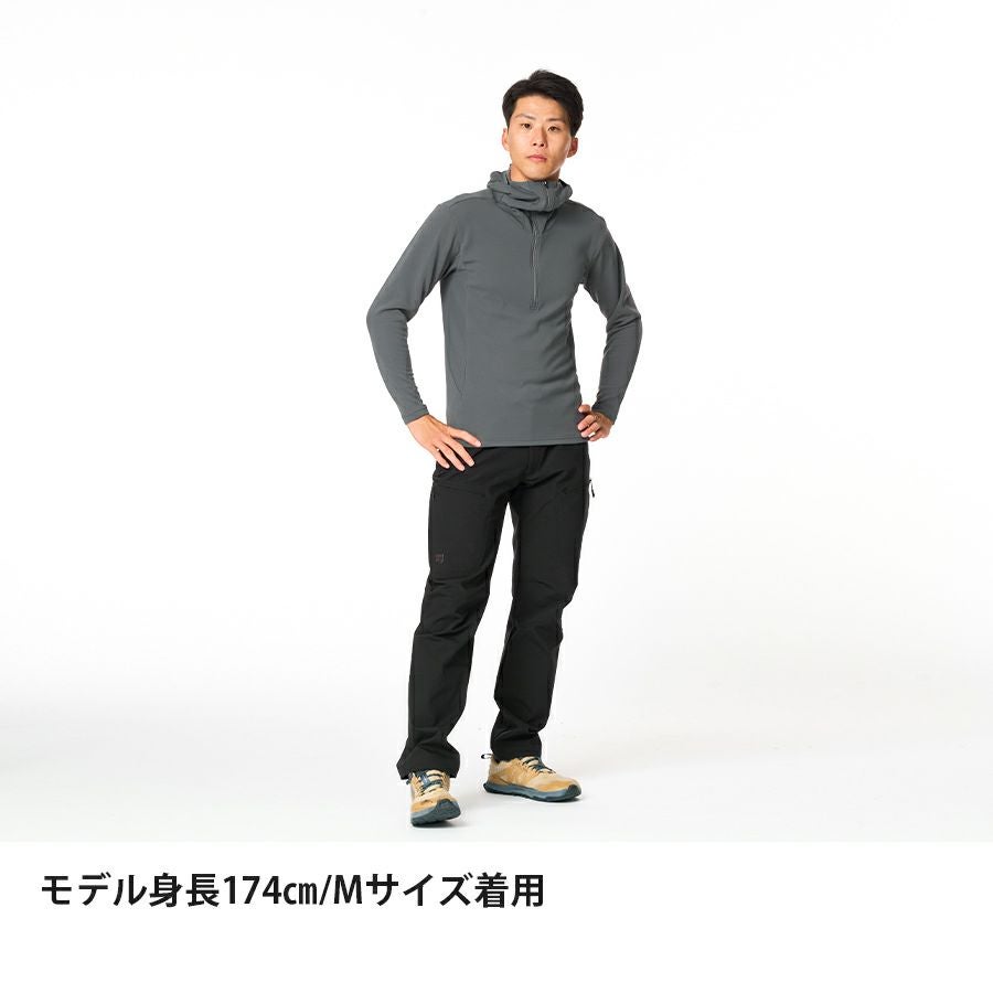 finetrack メリノスピンサーモフーディ M ブラック メリノスピンサーモフーディ | アウトドアブランド ファイントラック