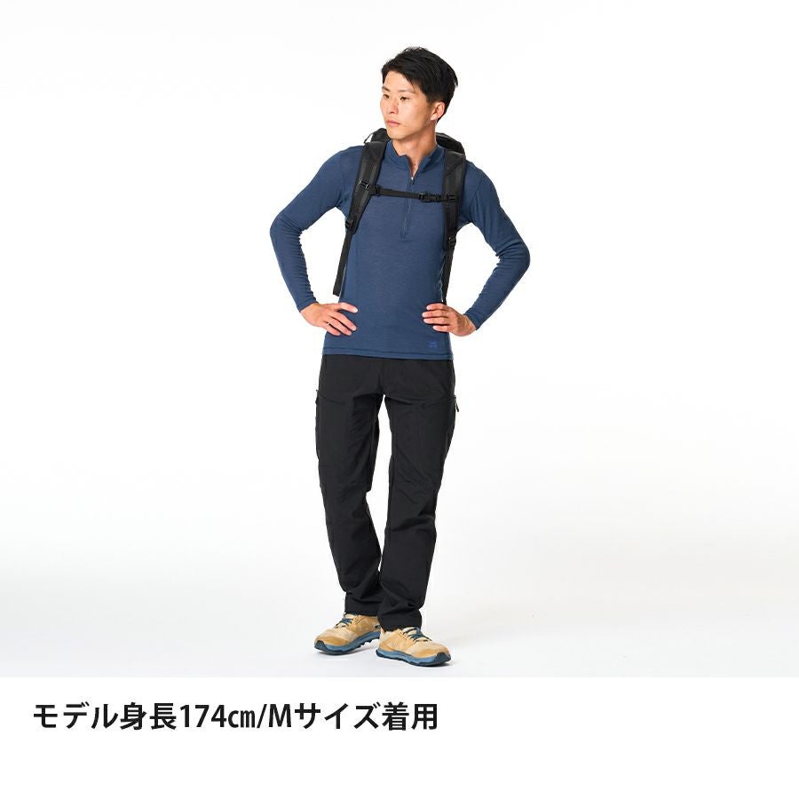 メリノスピンライトジップネック | アウトドアブランド ファイントラック