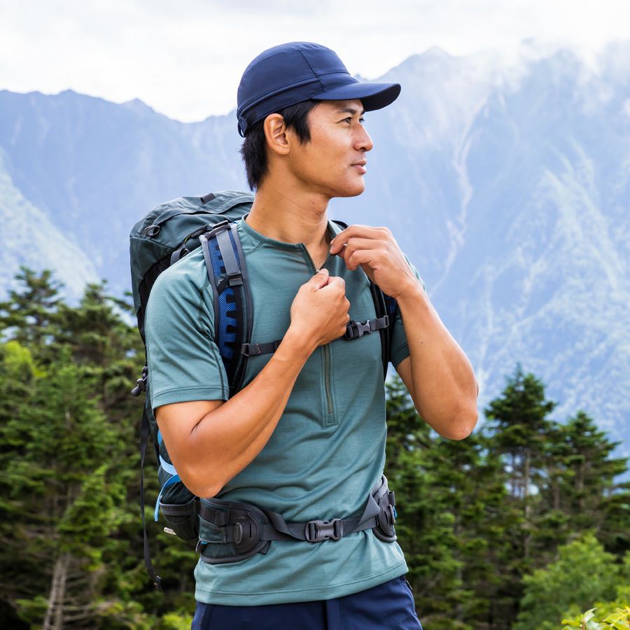 ラミースピンエア ジップT | アウトドアブランド ファイントラック