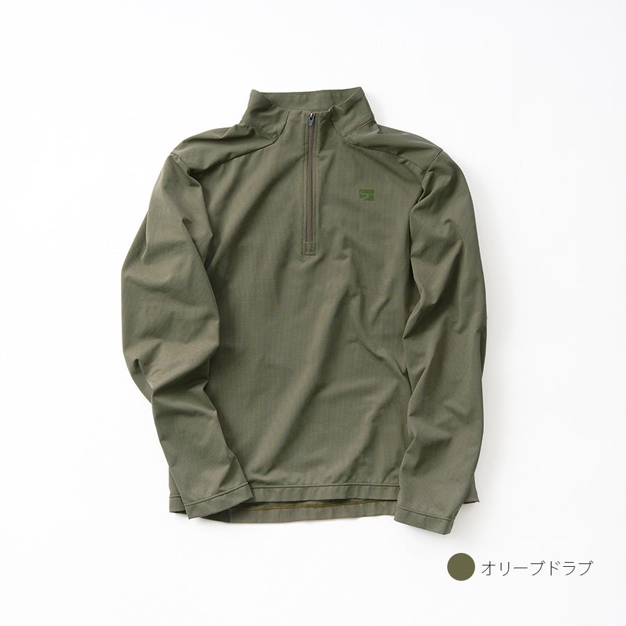 ドラウトクアッド ジップネック | アウトドアブランド ファイントラック