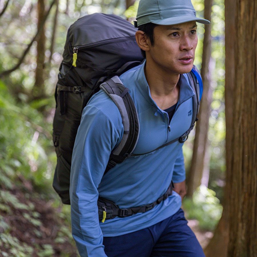 ドラウトクアッド ジップネック | アウトドアブランド ファイントラック