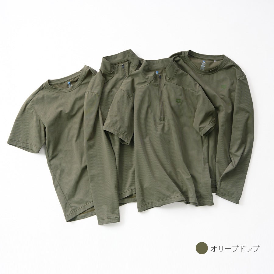 ドラウトクアッド ジップT | アウトドアブランド ファイントラック