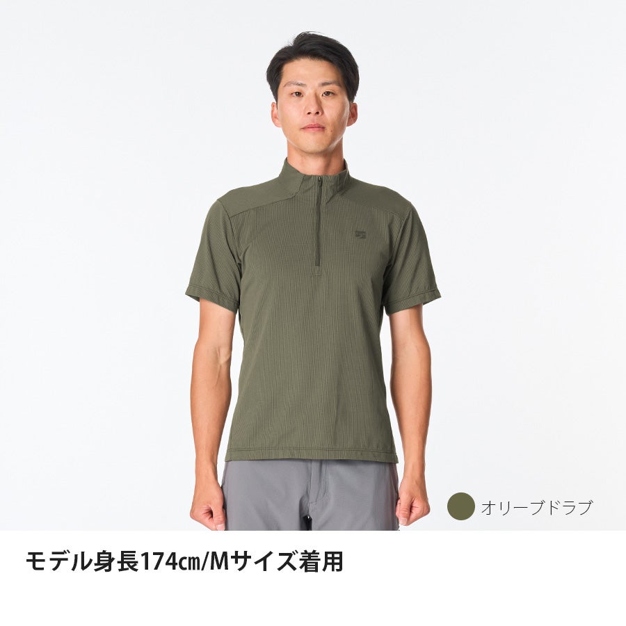 ドラウトクアッド ジップT | アウトドアブランド ファイントラック