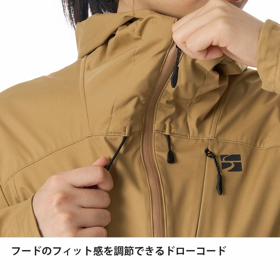ファイントラック フロウラップ フーディ ミドルシェル レディース M アウター フロウラップフーディ | アウトドアブランド ファイントラック