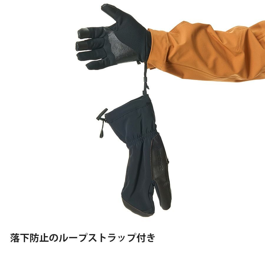 エバーブレススリーフィンガーシェルグローブ | アウトドアブランド