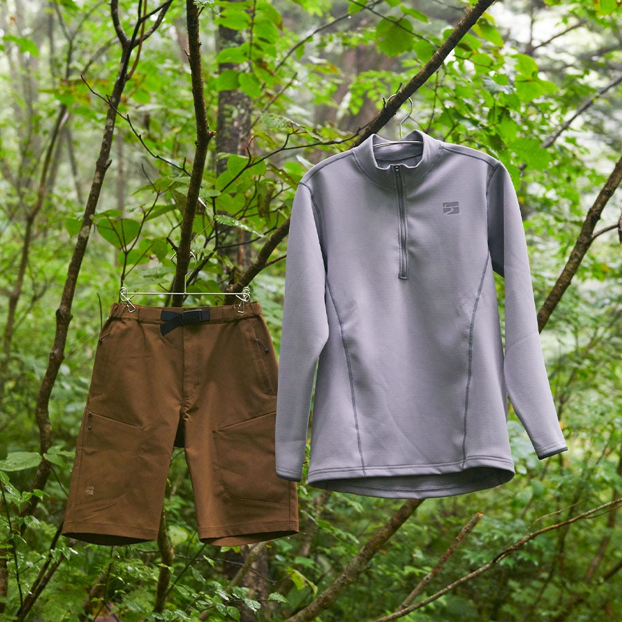 フラッドラッシュジップネック | アウトドアブランド ファイントラック