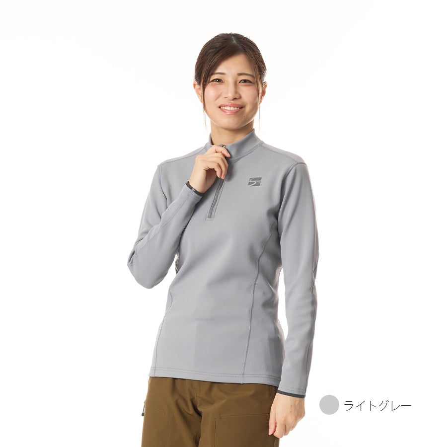 フラッドラッシュジップネック | アウトドアブランド ファイントラック