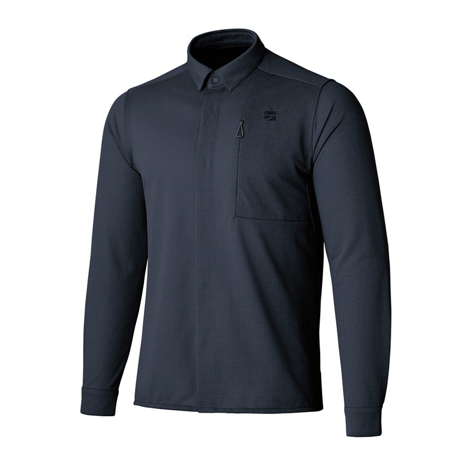 ラミースピンニットシャツ | アウトドアブランド ファイントラック