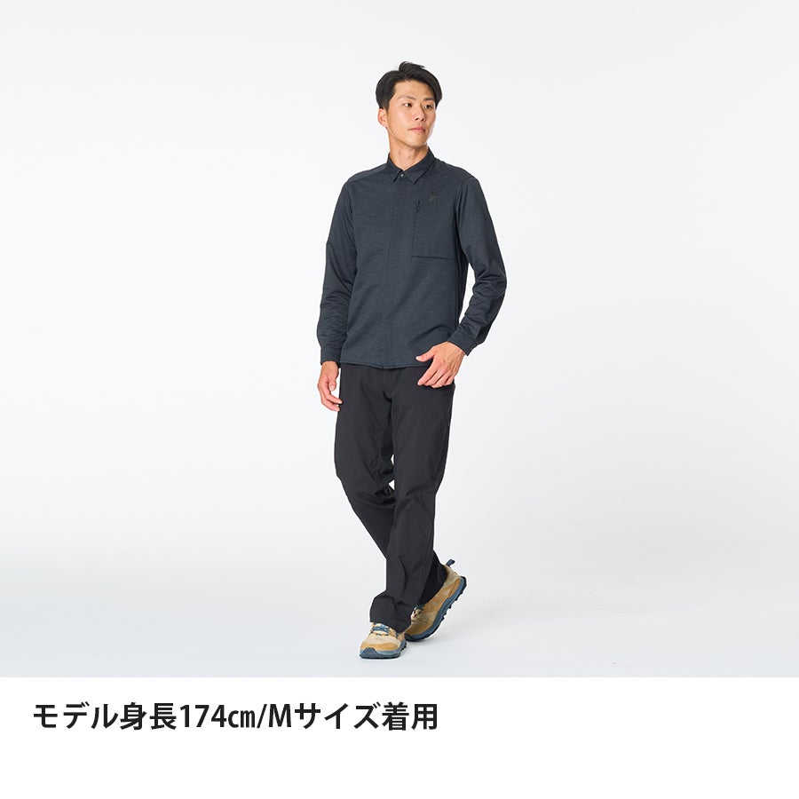 ラミースピンニットシャツ | アウトドアブランド ファイントラック