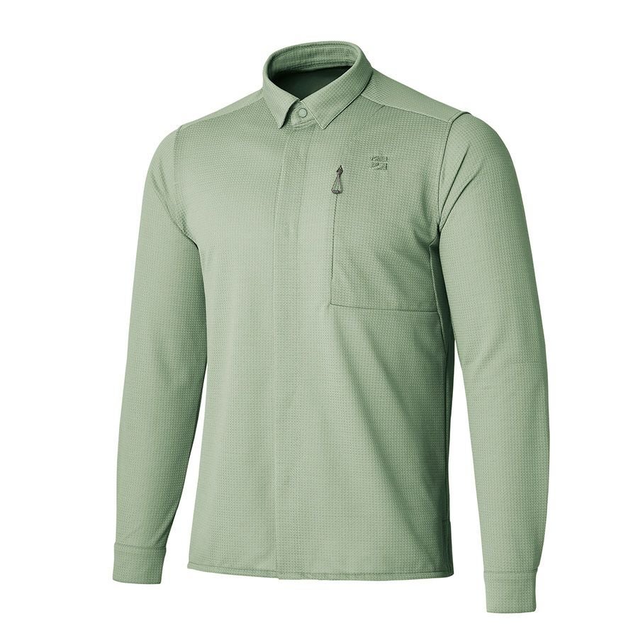 ラミースピンニットシャツ | アウトドアブランド ファイントラック