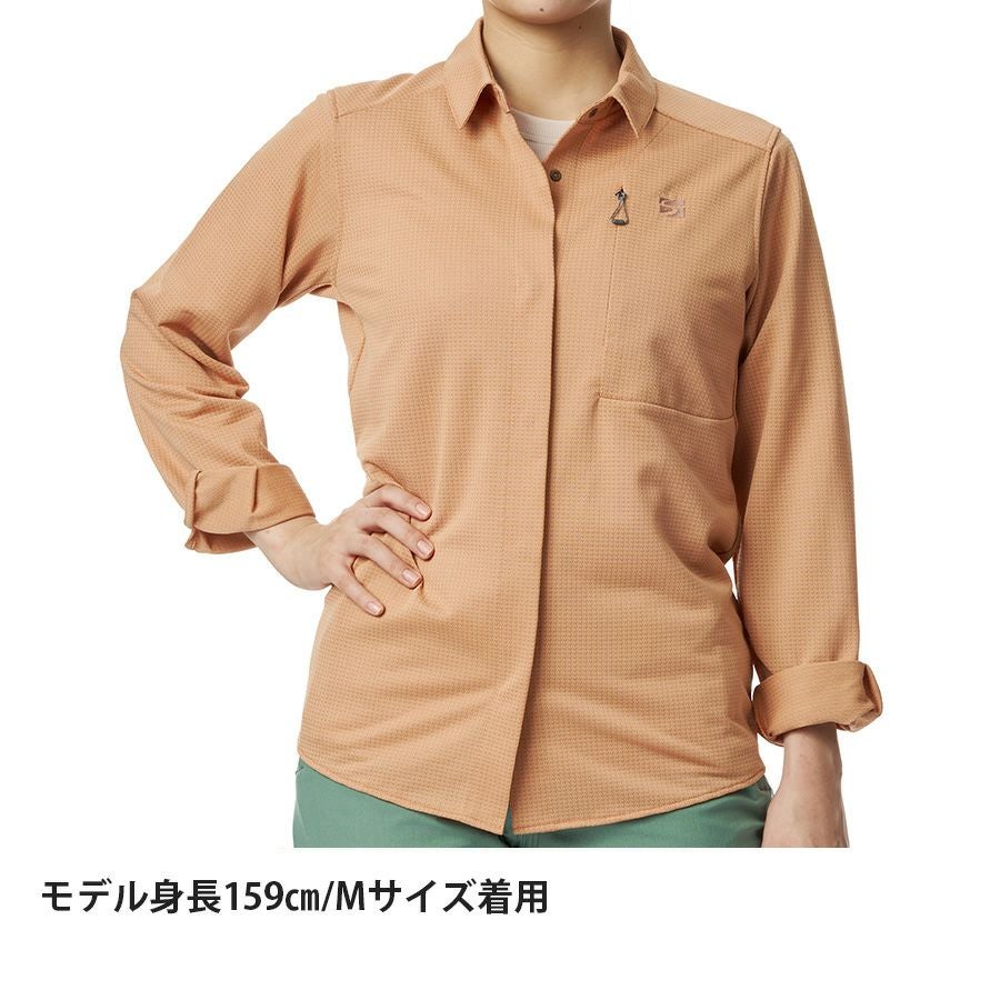 ラミースピンニットシャツ | アウトドアブランド ファイントラック