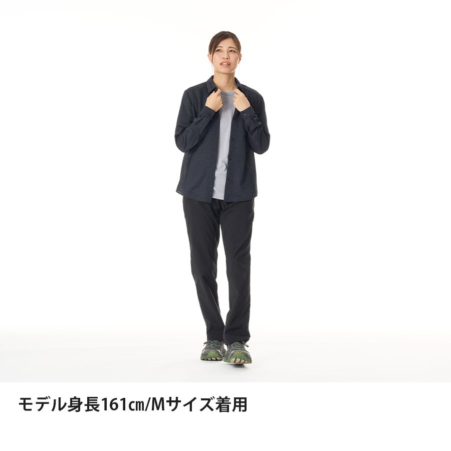 ラミースピンニットシャツ | アウトドアブランド ファイントラック