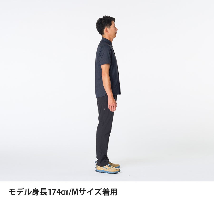 ラミースピンニットシャツ半袖 | アウトドアブランド ファイントラック