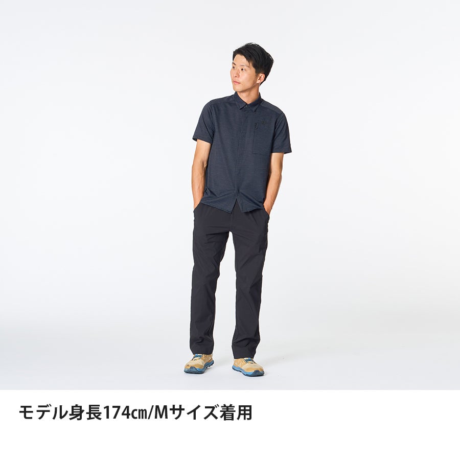 ラミースピンニットシャツ半袖 | アウトドアブランド ファイントラック