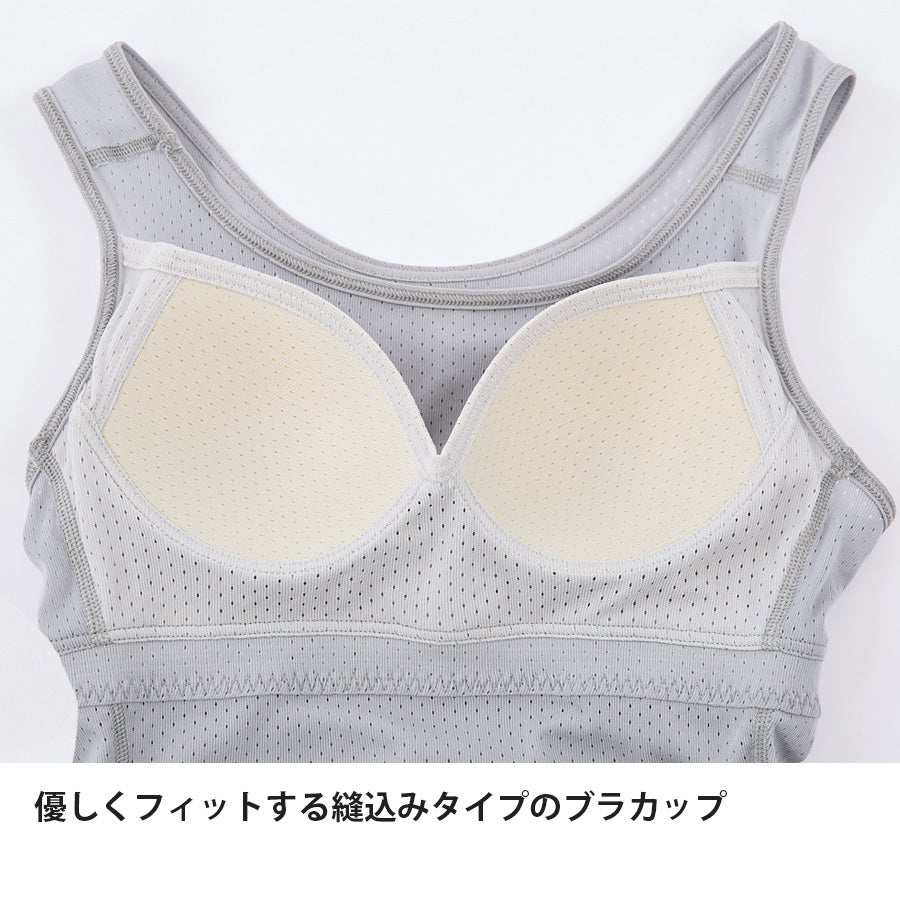 finetrack×YAMAP別注 ドライレイヤーベーシックブラタンクトップ