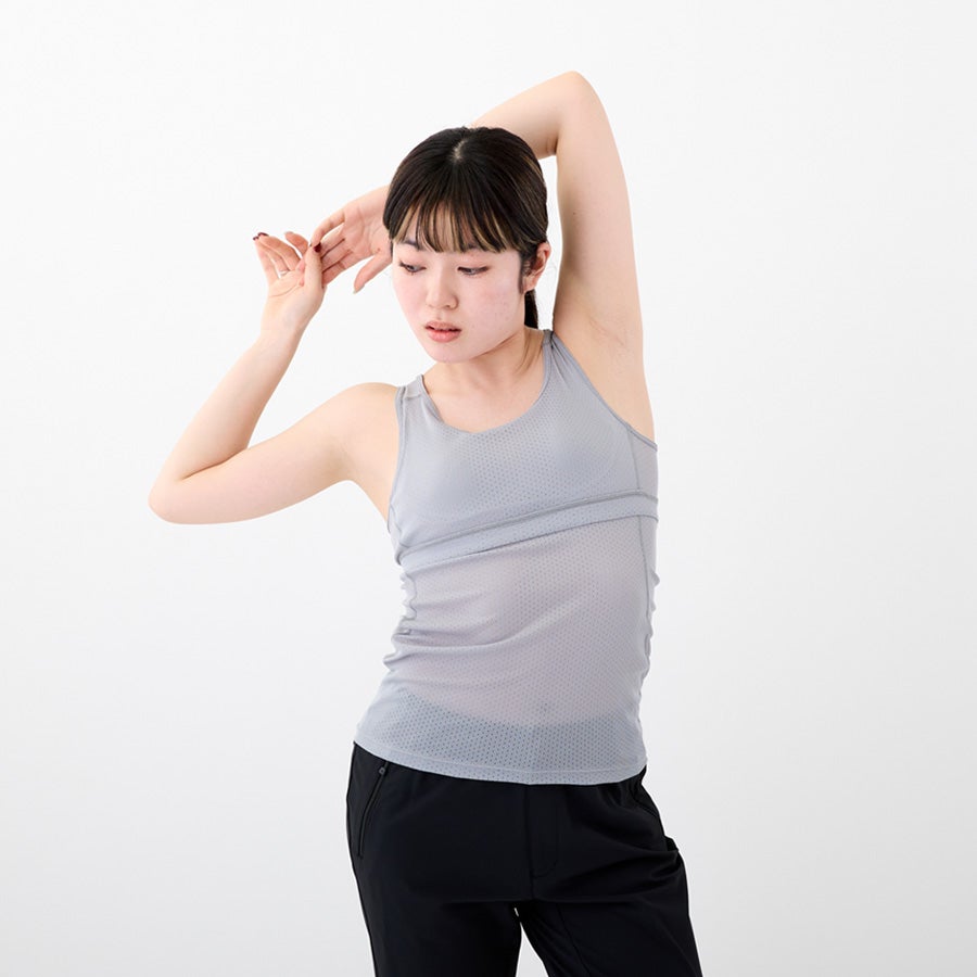finetrack×YAMAP別注 ドライレイヤーベーシックブラタンクトップ